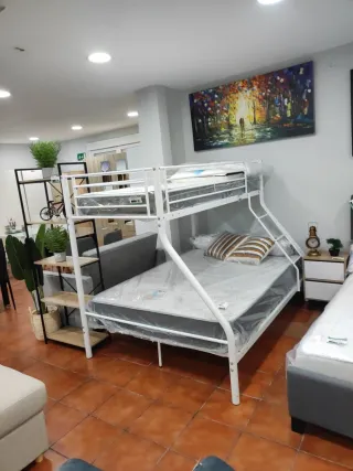 Litera Matrimonio Metal Blanco