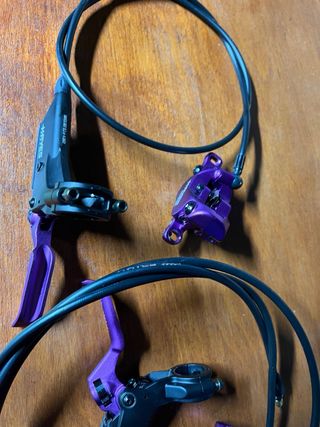 Hayes Dominion A4 Kit Frenos Morado