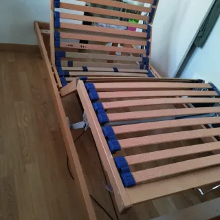 Cama articulada madera 90x200