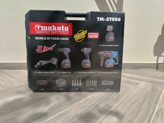 Kit da lavoro 5in1 a batteria MAKOTA