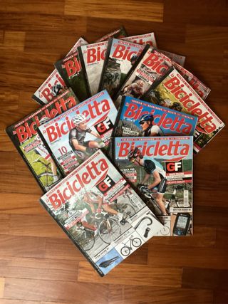 Set 11 riviste La Bicicletta 2011/2013 in ottime