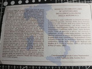 ITALIA 1996:MONETA DA 10.000 LIRE ARGENTO