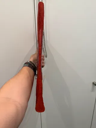 Bolso Clutch Gorett Piel Rojo Coco y Ante B00017