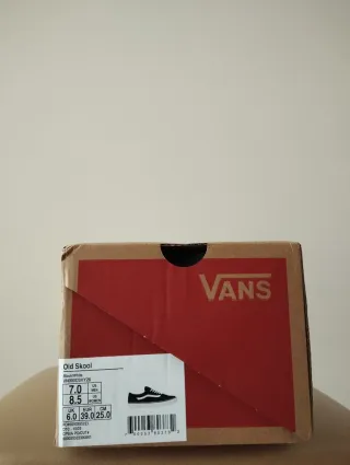 Zapatillas Vans Old Skool Negras Talla 38 nuevas