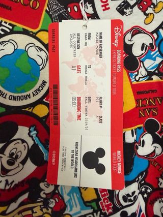 Vestido Zara Disney Talla S Multicolor