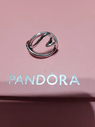 Anillo Corazón Plata pandora talla 8
