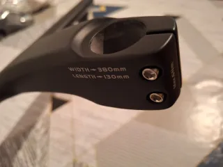 Manillar Zephyr SL Raw carbon black Integraded