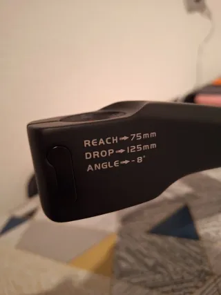 Manillar Zephyr SL Raw carbon black Integraded