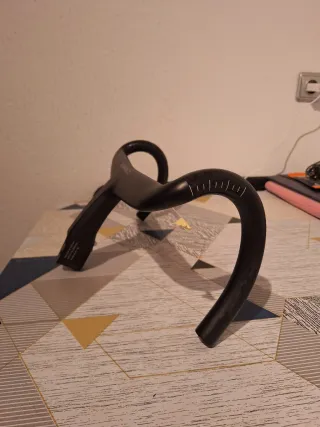 Manillar Zephyr SL Raw carbon black Integraded