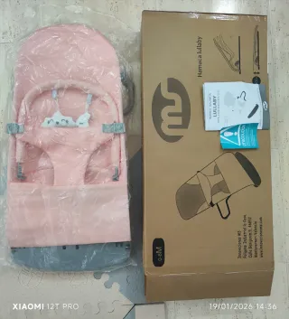 Hamaca Bebé Lullaby Rosa 0-6 Meses