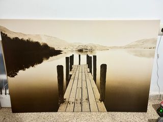 Cuadro Decorativo Paisaje Muelle