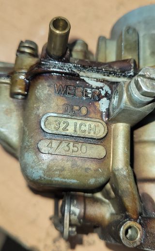 Carburador Weber 32 ICH Incompleto
