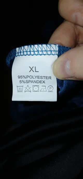 Vestido fiesta terciopelo azul Talla XL