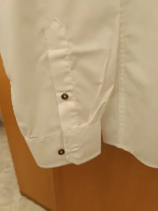 Camicia bianca uomo slim fit XL Piazza Italia