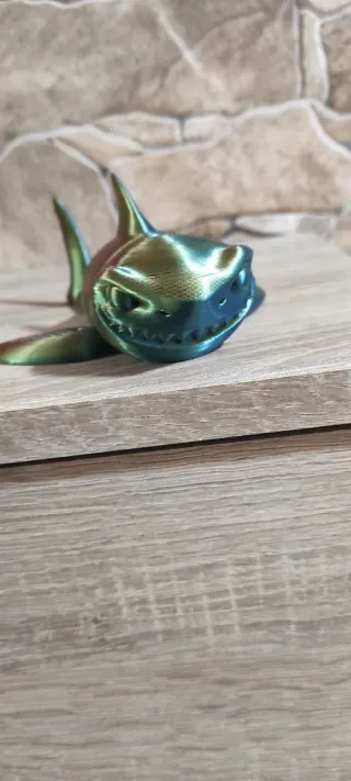 Tiburón 3D Articulado