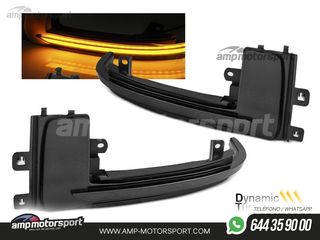 INTERMITENTES DE ESPEJO LED DINÁMICOS PARA AUDI A3/A4/A5 AHUMADOS