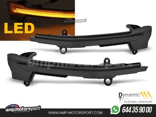 INTERMITENTES DE ESPEJO LED DINÁMICOS PARA SEAT ATECA AHUMADOS