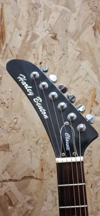 Harley Benton Explorer Mancina Chitarra Elettrica