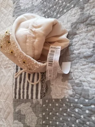 Bolso de mano con flores