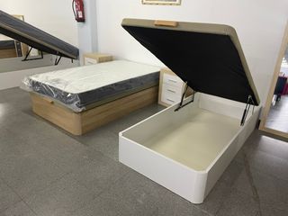 Canape abatible blanco 105cm - Nuevo