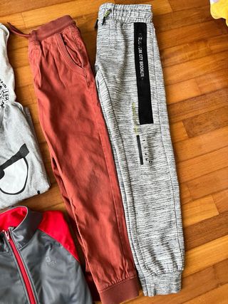 Set pantaloni e felpe bambino 9-10 anni