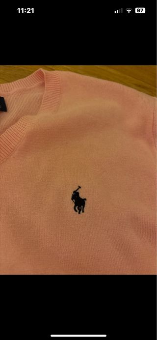 Jersey Polo Ralph Lauren Rosa
