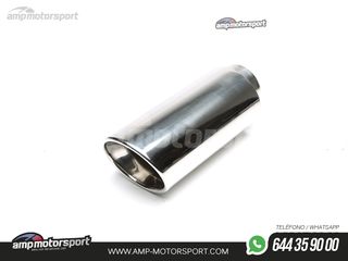 COLA DE ESCAPE OVALADA 125x115MM