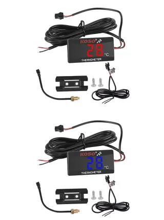 Marcador temperatura Koso con adaptador motor aire