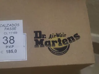 Botas Dr. Martens Burdeos