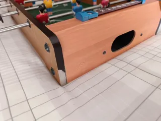 Futbolín de mesa pequeño