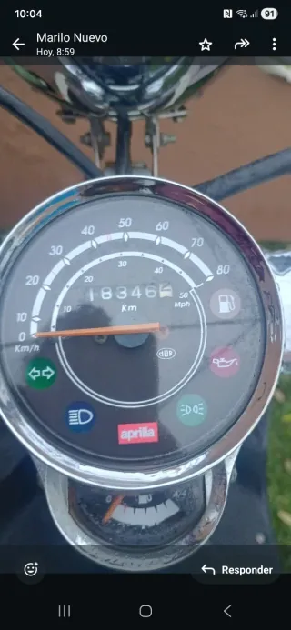 Aprilia Habana Custom Scooter