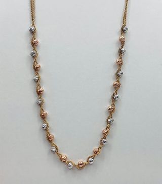 Gargantilla Oro 18k Combinado