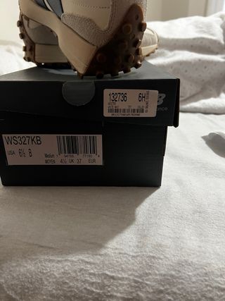 Deportivas New Balance Mujer Beige/Blanco