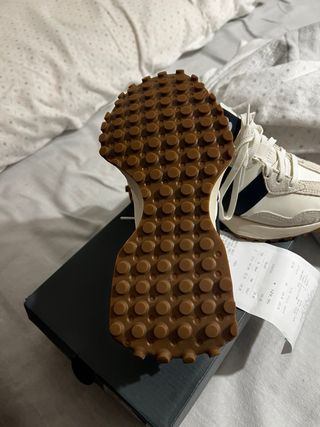 Deportivas New Balance Mujer Beige/Blanco