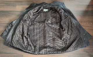 Chaqueta de cuero TTM para hombre