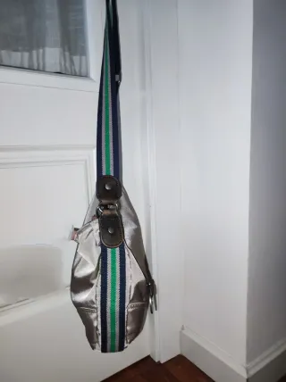 Bolso bandolera Tommy Hilfiger plateado