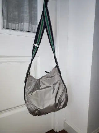 Bolso bandolera Tommy Hilfiger plateado