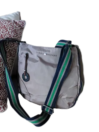 Bolso bandolera Tommy Hilfiger plateado