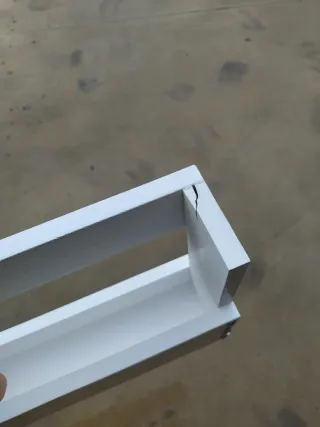 Estante blanco lacado rústico