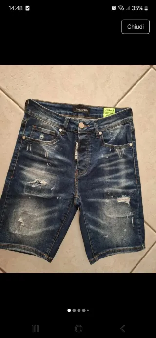 Bermuda Dsquared2 bambino tg 42