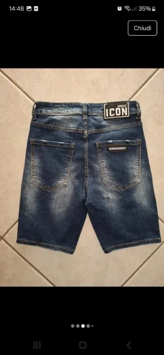 Bermuda Dsquared2 bambino tg 42