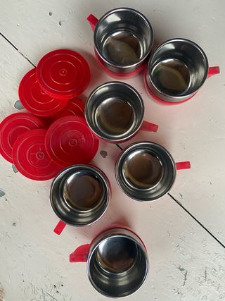 Set 6 Tazzine Termiche Vintage