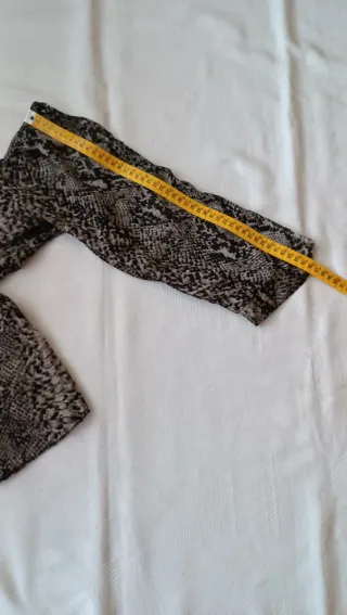 Blusa estampada manga 3/4