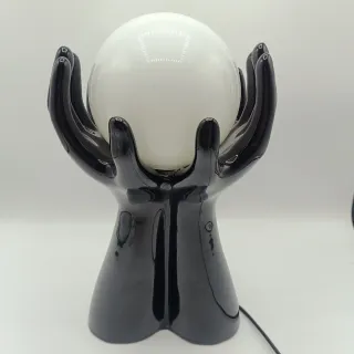 Lámpara de cerámica, años 80