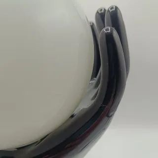 Lámpara de cerámica, años 80