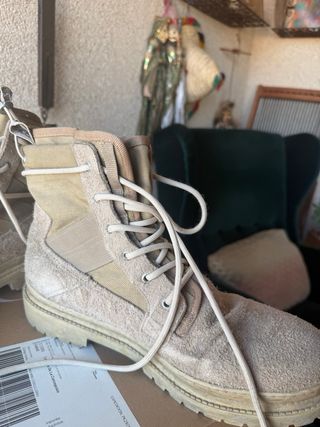 Botas Zara Safari Beige Talla 45