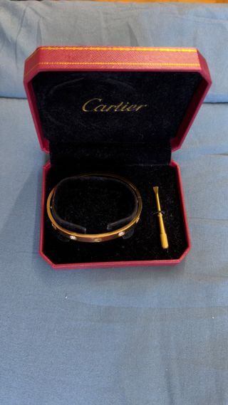Bracciale Cartier Oro con Diamanti