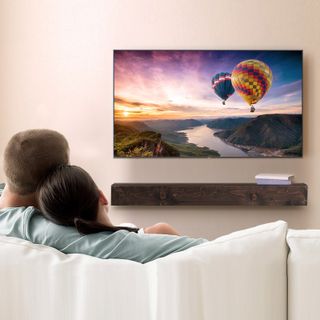 Mensola per camino galleggiante a parete 72 x 8 ''