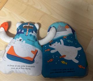 Lote libros peluche animales