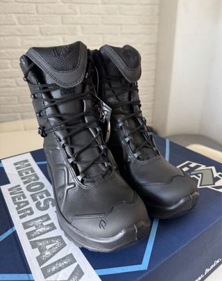 37 Botas Haix Black Eagle Gore-Tex policía
